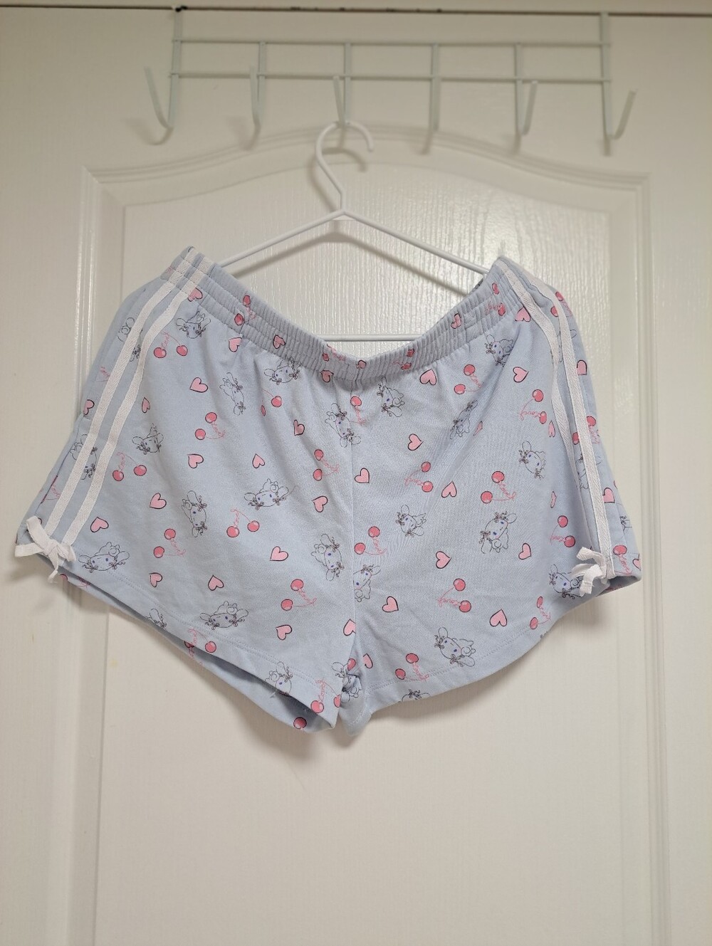 Sanrio Cinnamoroll Light Blue Heart & Character Sleep Shorts
